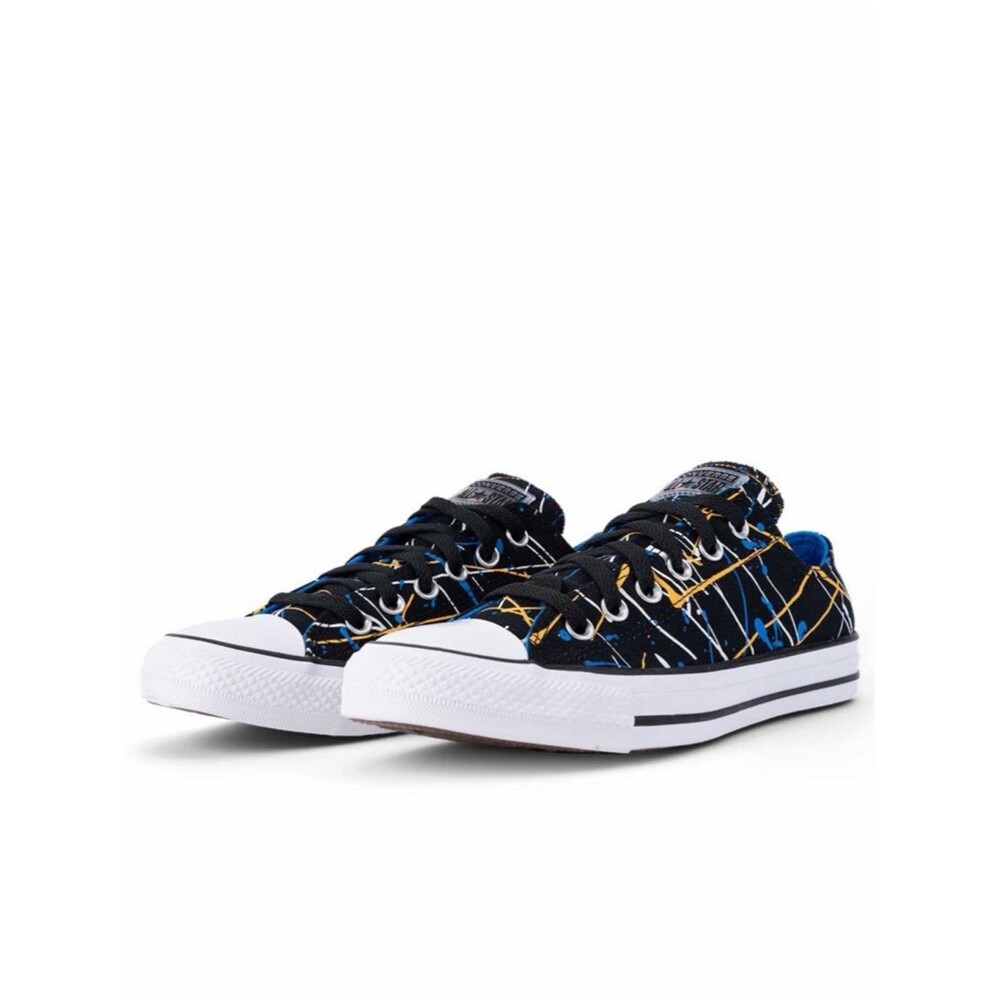 CONVERSE Chuck Taylor All Star Unisex Paint Splatter Low Top Sneakers M9/W11